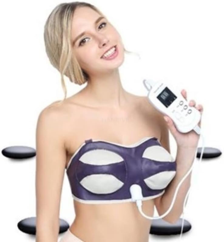 Breast Massager Feminine Bra – Growth Electric Enlargement Enhancer – Best Gift for Women Girl Friend Wife Firming Chest Machine