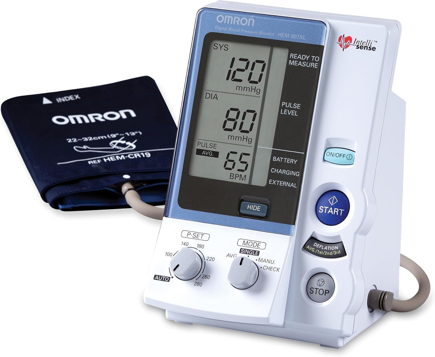 OMRON IntelliSense Professional Digital Blood Pressure Monitor for Clinical Use & Upper Arm Blood Pressure Cuffs – #1 Doctor & Pharmacist Recommended Brand – Clinically Validated
