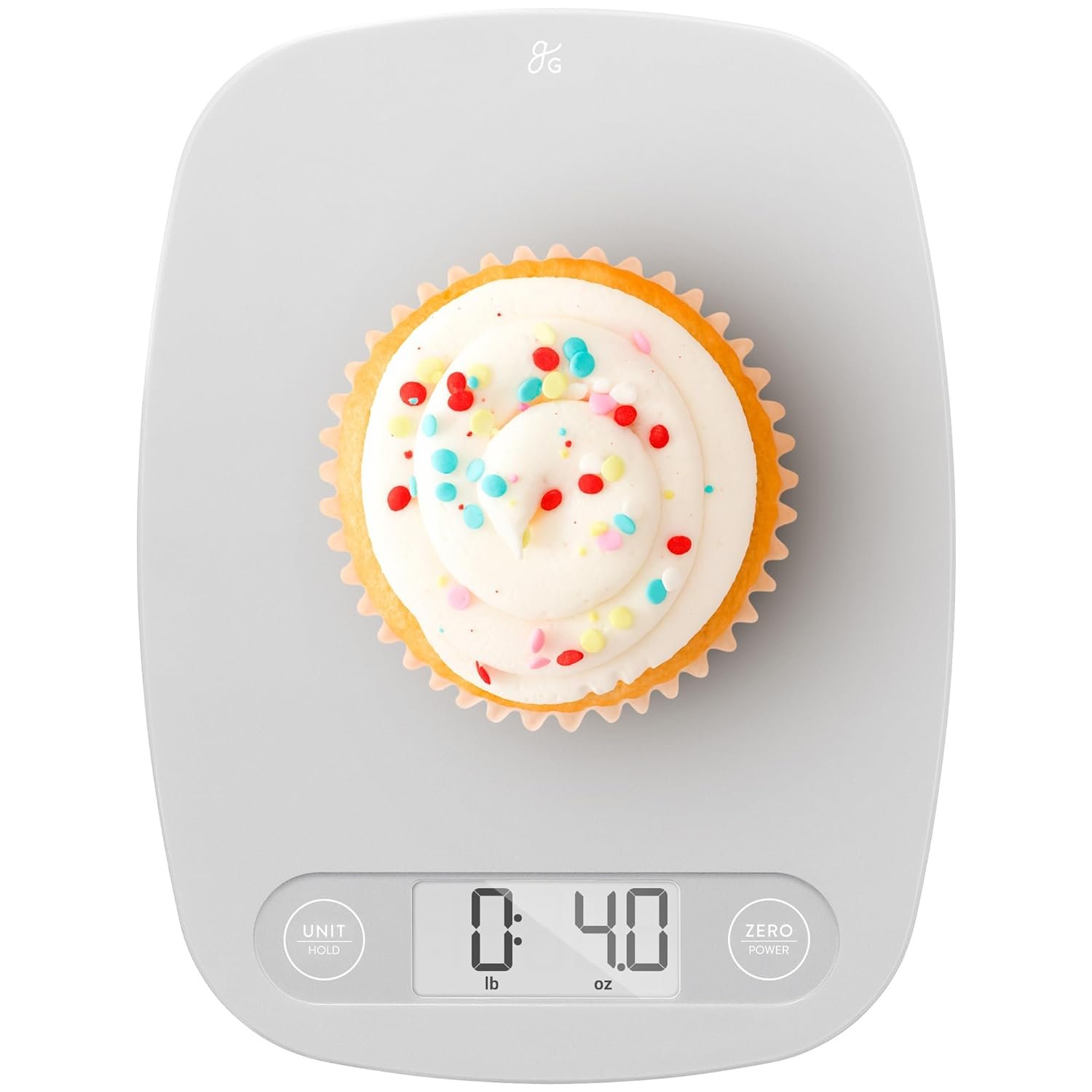 Greater Goods Food Scale – Digital Kitchen Scale, 1g Precision, Easy-Tare & Quick Conversion, Slim Compact Design, Durable & Portable | Ideal for Cooking, Baking & Meal Prep