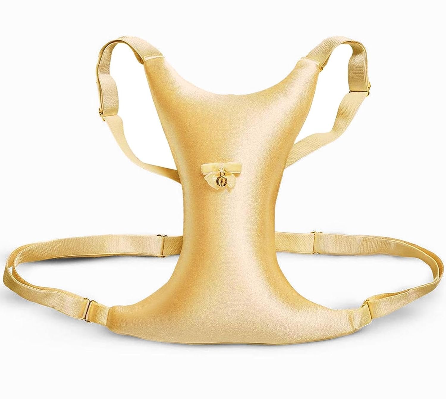 Intimia Breast Pillow for Chest Wrinkles and Side Sleeping – Breast Pillow for Wrinkle Prevention – Chest Wrinkle Pillow for Breast Support (Gold)