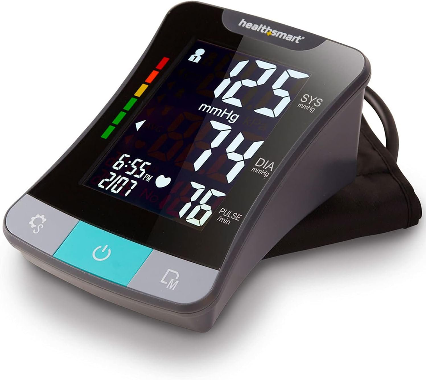 HealthSmart Digital Premium Blood Pressure Monitor with Automatic Upper Arm Cuff (Pack of 24)