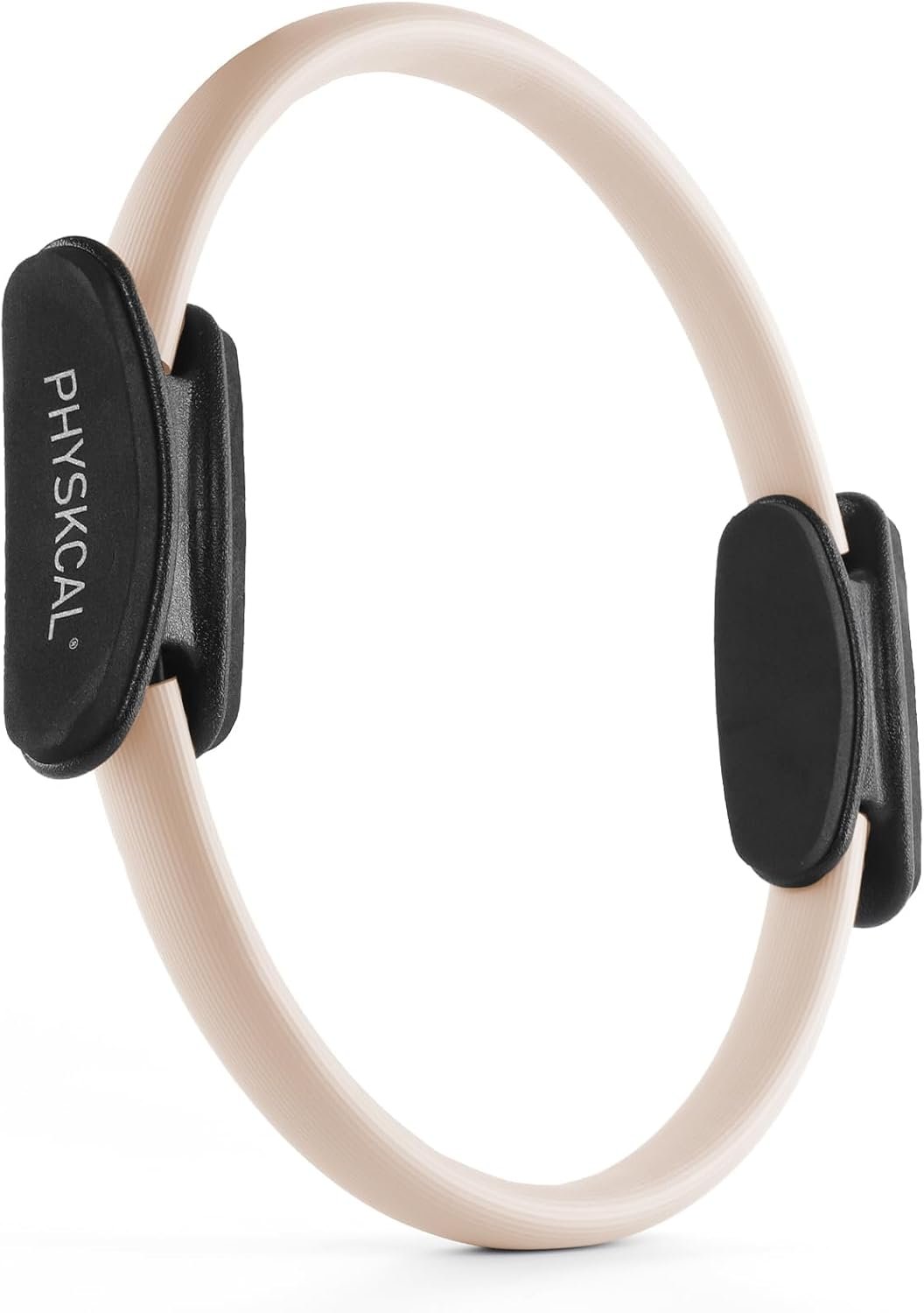Pilates Ring, 15-Inch Magic Circle with Extra Thick Padded Handles, Pilates Equipment for Toning Inner Thighs, Arms and Strengthening Cores- Workout Guide Included