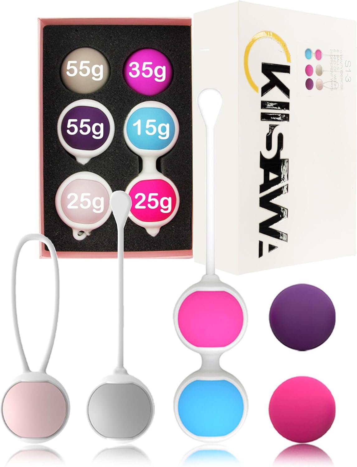 kegel Exercise System, Kegel Exercise Weight Control Set, Food-Grade Silicone: Pelvic Floor Exercise, Pelvic Floor Exercise Devices, kegel Exerciser, Pelvic Floor Muscle