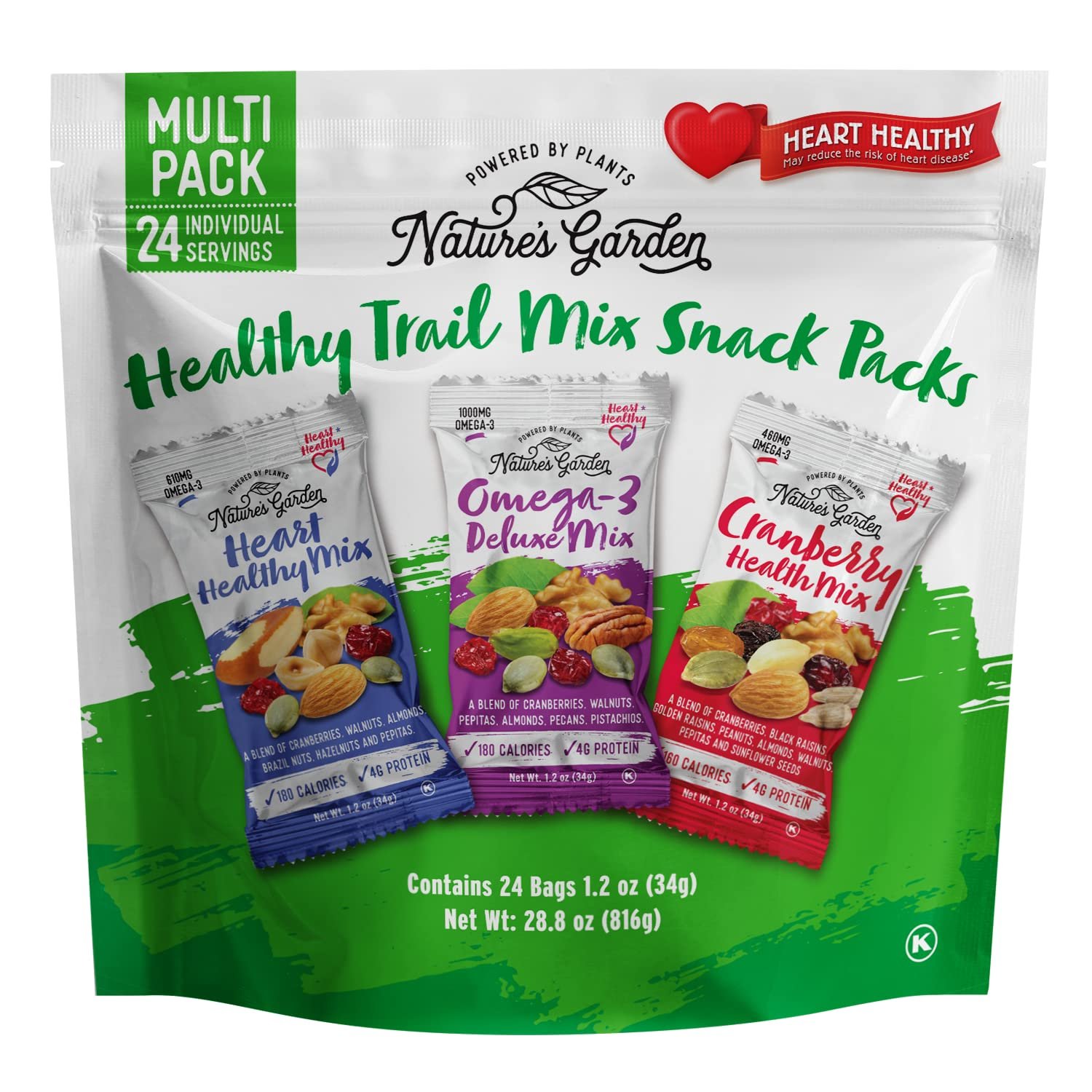 Nature’s Garden Healthy Trail Mix Snack Pack (28.8 oz)
