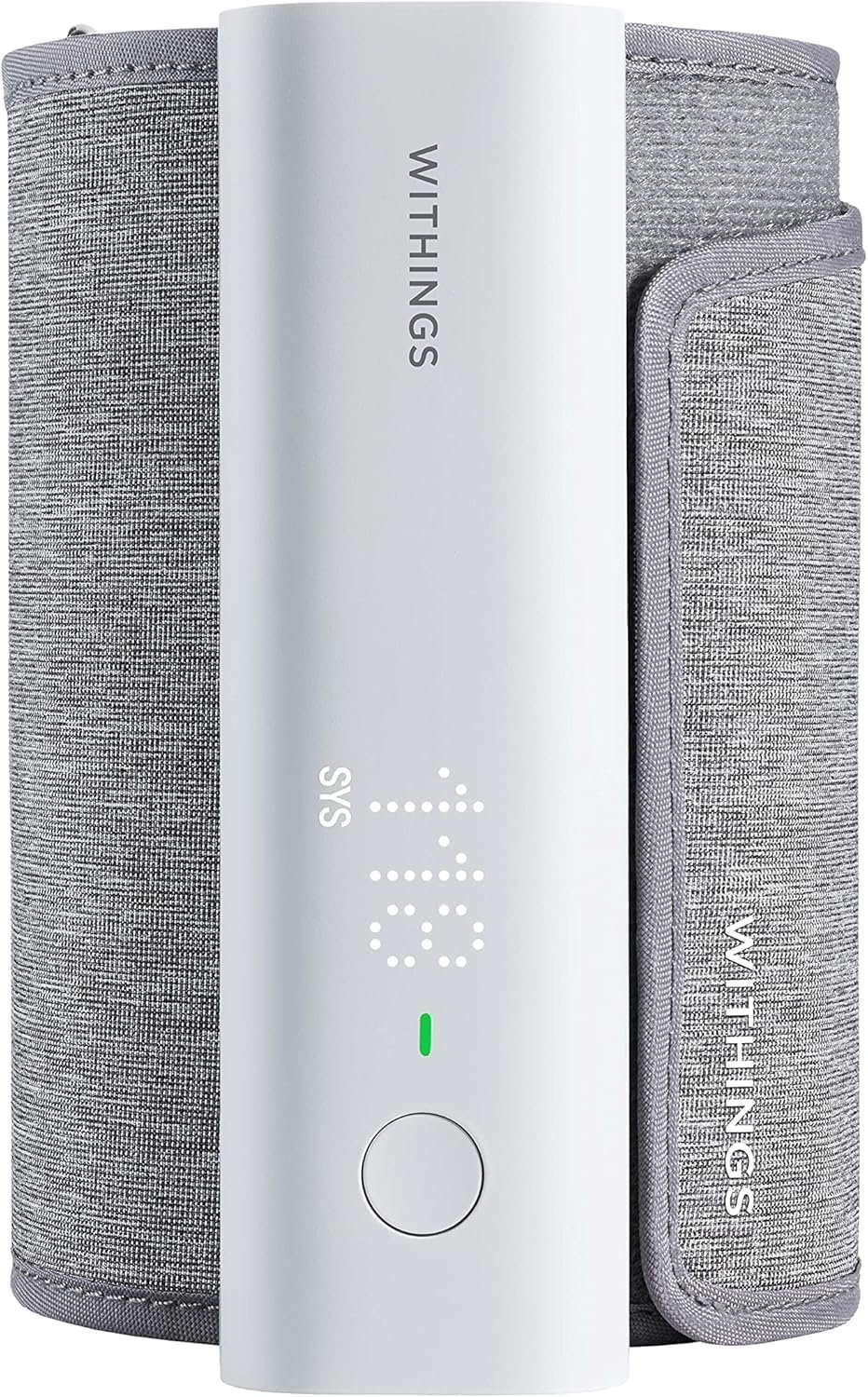 Withings BPM Connect – Digital Blood Pressure Cuff & Heart Rate Monitor – Blood Pressure Machine Arm Cuff, FDA Cleared, FSA/HSA Eligible, IOS & Android