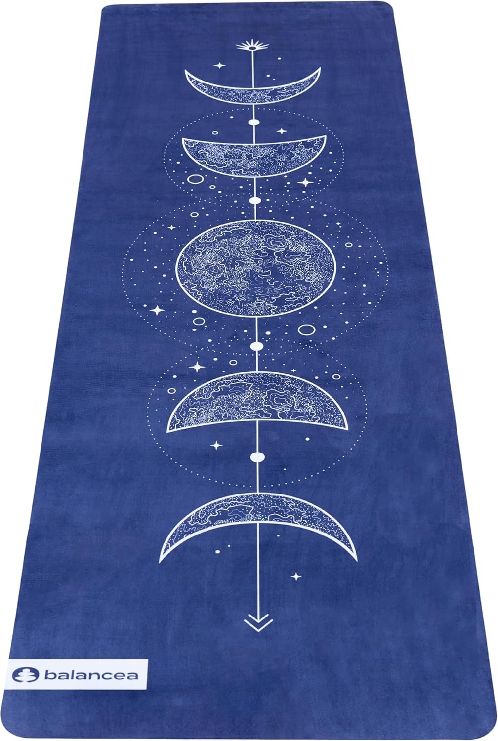 Yoga Mat With Strap 5mm Non Slip Suede & TPE – Eco-Friendly Fitness & Exercise Mat for Home Gym, Pilates, Hot Yoga, and Meditation – Lightweight Durable 72 x 24 inch Workout Mat for Women, Men