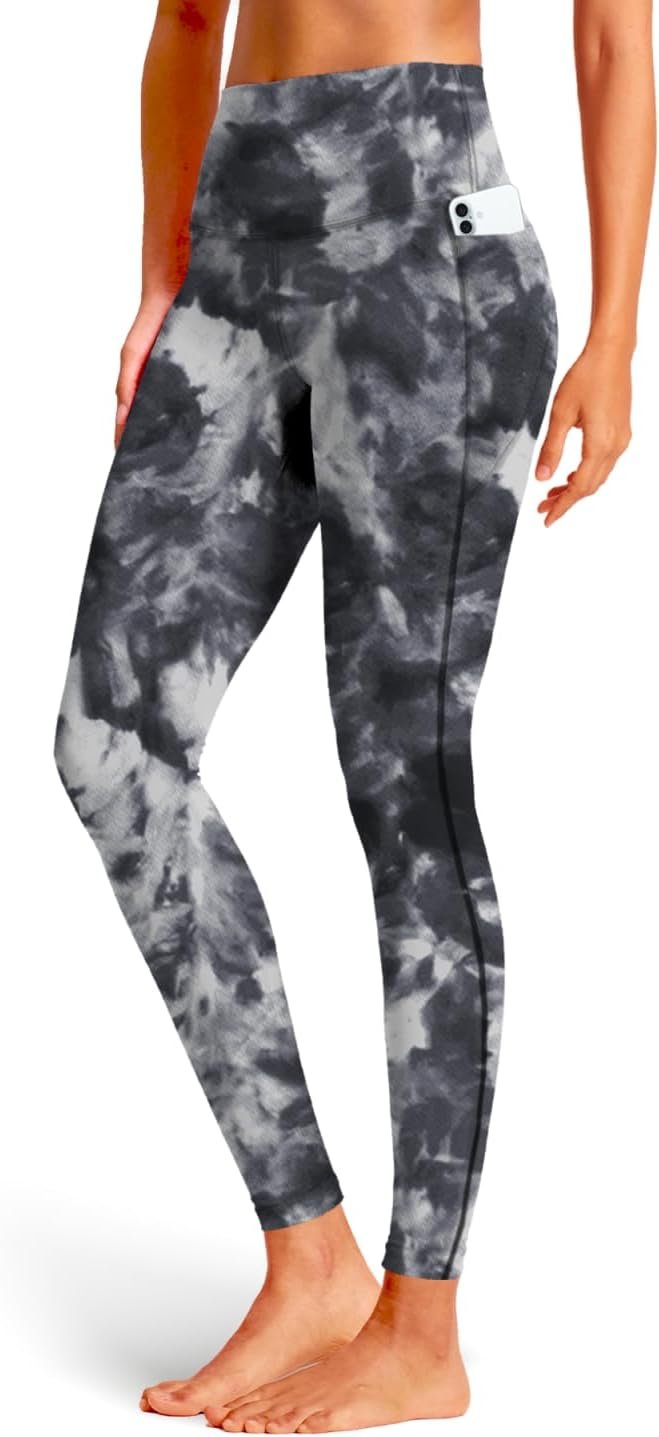 XXS-XL Women’s Tummy Control Opaque Yoga Leggings – High Waisted Gym Workout Pants for Women