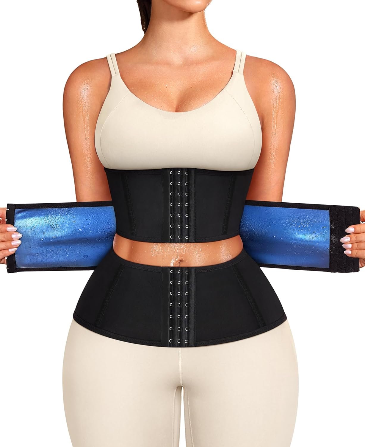 Junlan Waist Trainer for Women Shapewear – Tummy Control Waist Cincher Segmented Body Shaper